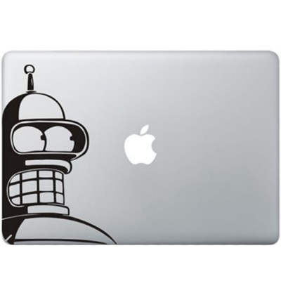 Futurama Bender MacBook Aufkleber